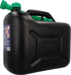 Cartrend Benzinkanister 20 Liter Kunststoff schwarz