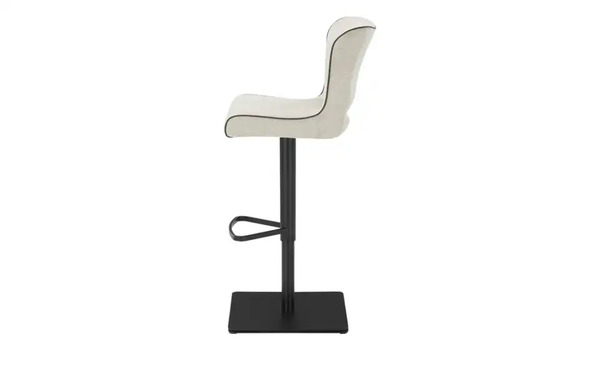 Bild 2 von Primo Barhocker in meliertem Webstoff Guido ¦ beige ¦ Maße (cm): B: 43 H: 112,3 T: 55 Polstermöbel > Hocker > Barhocker - Möbel Kraft