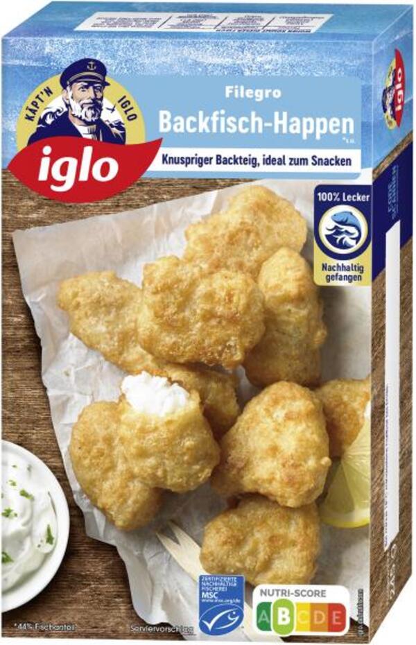 Bild 1 von Iglo Filegro Backfisch-Happen