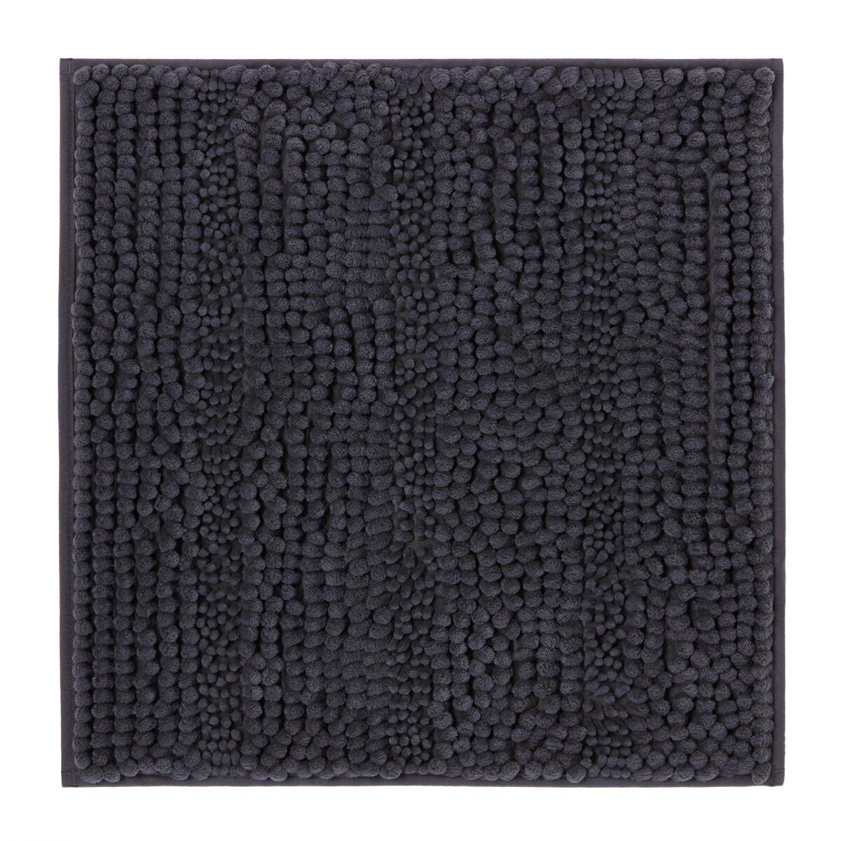 Bild 1 von Badematte Uwe in Anthrazit ca. 50x50cm, Anthrazit