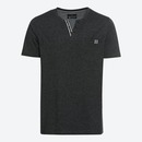 Bild 1 von Herren-T-Shirt im Henley-Style, Anthracite