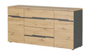 Bild 1 von Sideboard ¦ holzfarben ¦ Maße (cm): B: 165 H: 82 T: 44 Kommoden & Sideboards > Sideboards - Möbel Kraft