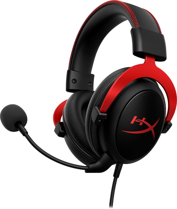 Bild 1 von Cloud II schwarz, rot Gaming-Headset