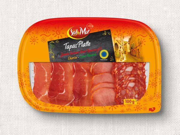 Bild 1 von Sol & Mar Spanische Tapas Platte,  100 g