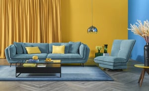 pop Bigsofa zweifarbig Cosy Cloudyflex