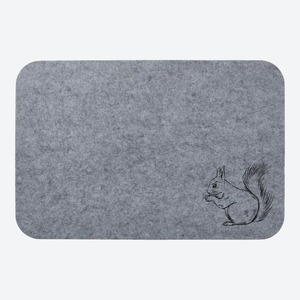 Platz-Set in herbstlichem Design, ca. 30x45cm, Gray