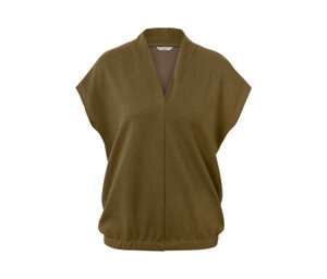 Blusenshirt mit V-Ausschnitt