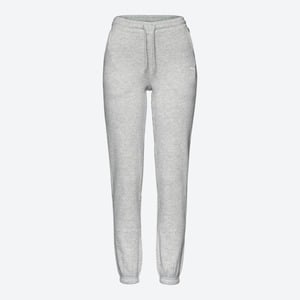 Damen-Jogginghose in Mélange-Optik, Light-gray