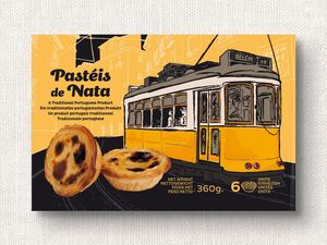 Pastéis de Nata Gefüllte Cremetörtchen