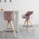 Bild 1 von BARHOCKER 'Leonie', drehbar, rosa