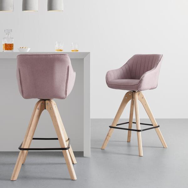 Bild 1 von BARHOCKER 'Leonie', drehbar, rosa