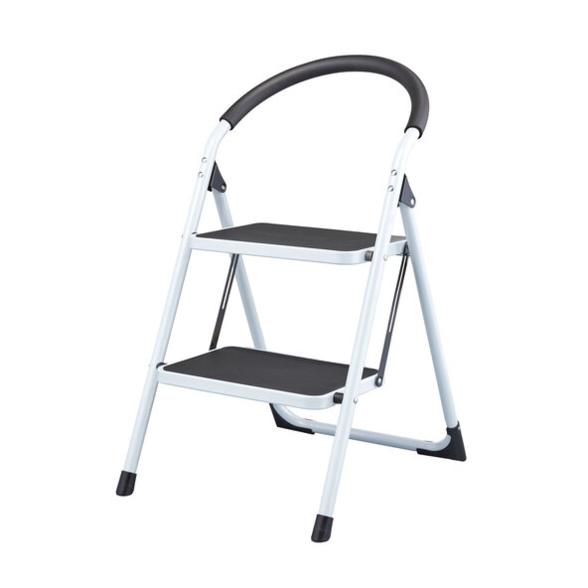 Bild 1 von Klapptritt, 2-stufig, weiß