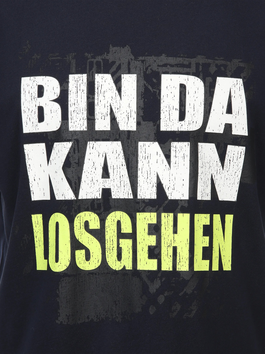 Bild 3 von Herren T-Shirt mit lustigen Sprüchen Blau