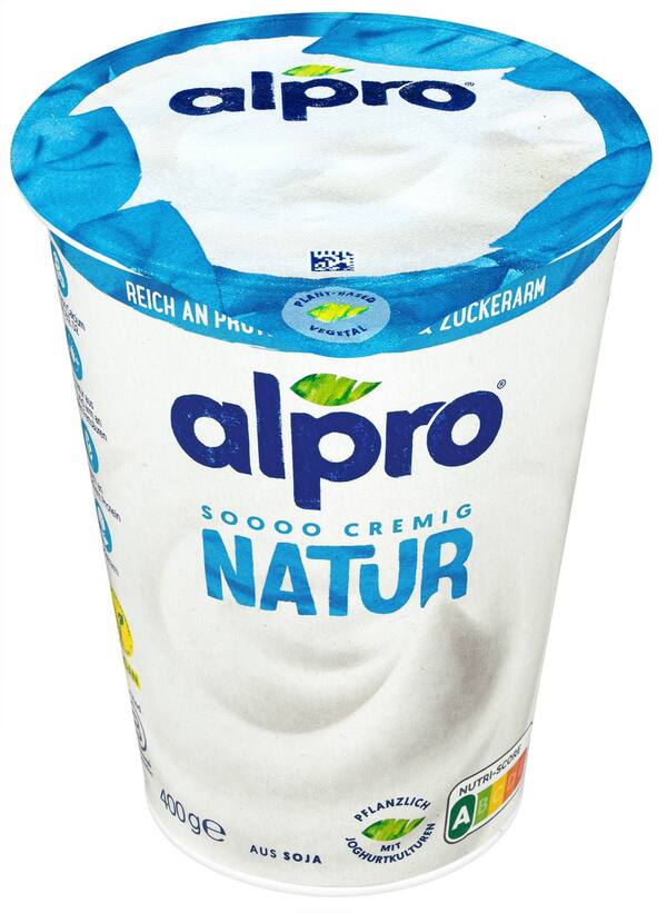 Bild 1 von ALPRO Joghurtalternative Natur, 400-g-Becher