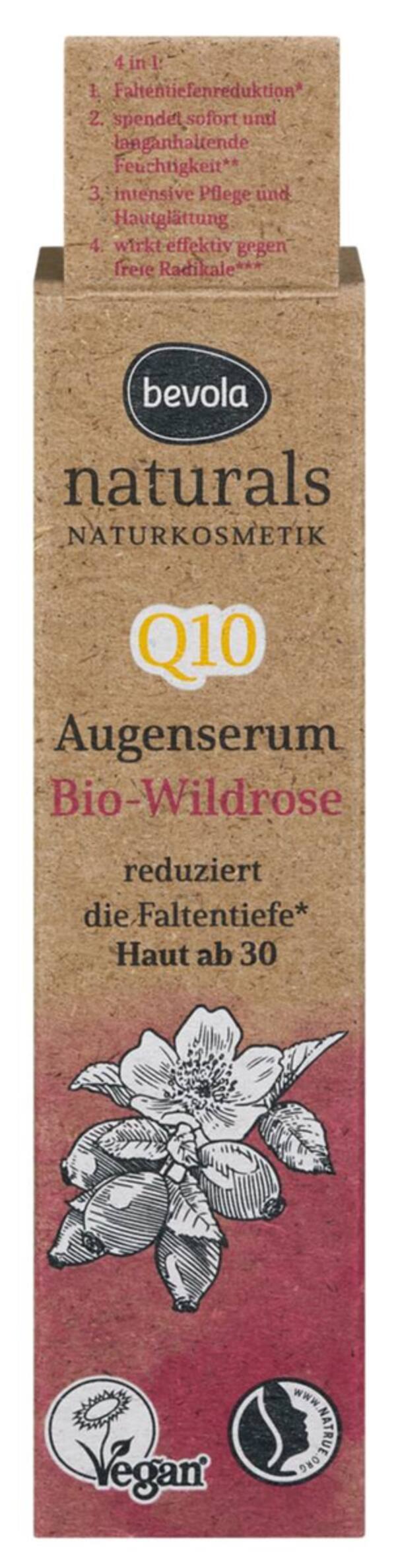 Bild 1 von BEVOLA® NATURALS Augenserum Bio-Wildrose, 15-ml-Packg.