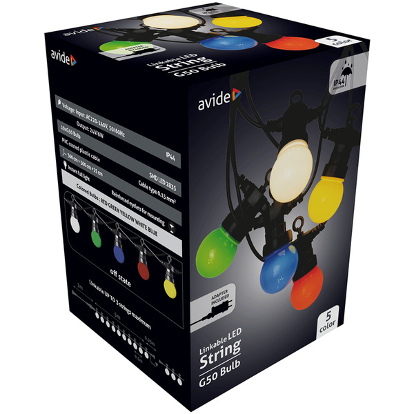 Bild 2 von LED-Außenlichterkette RGB