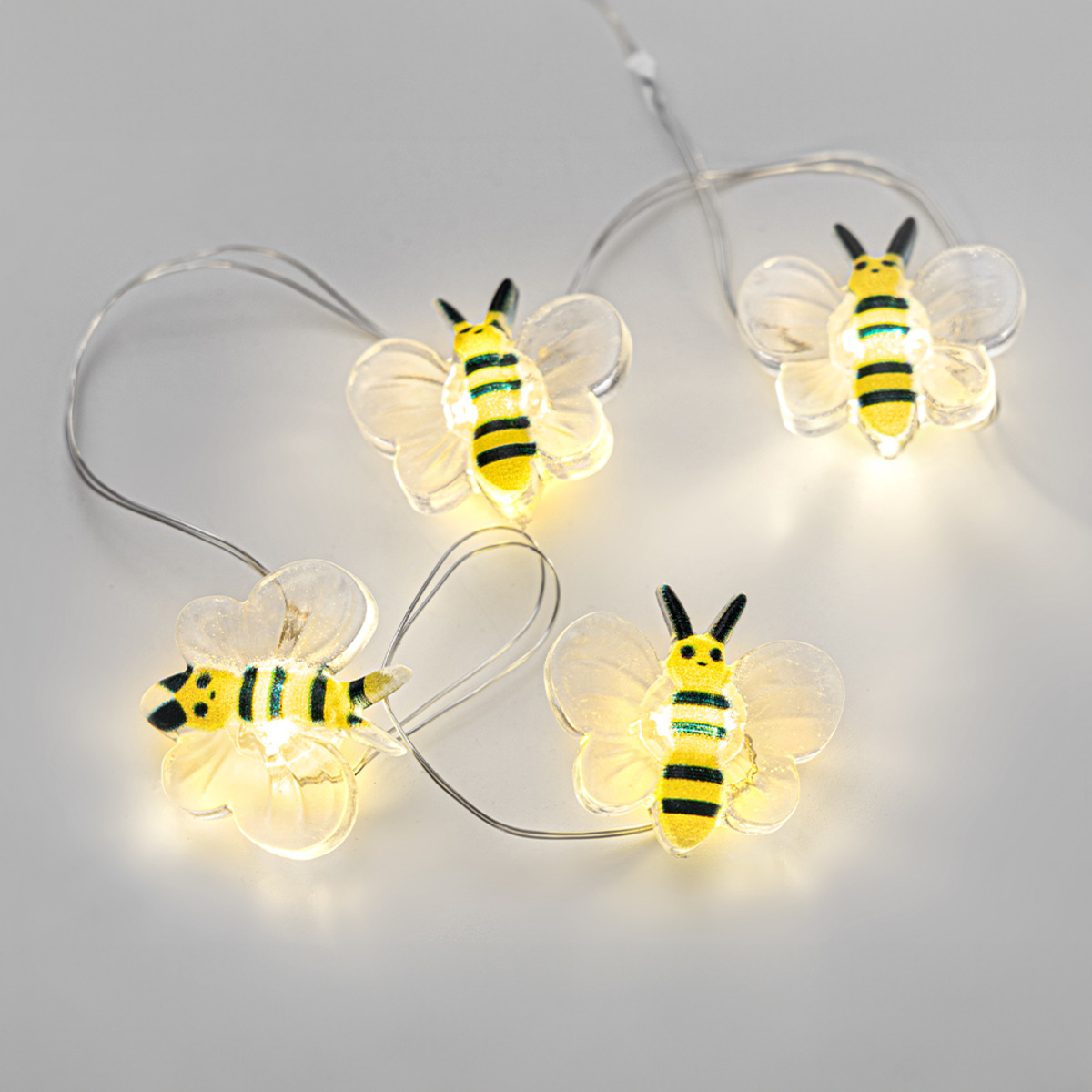 Bild 1 von LED Solar-Lichterkette, Biene