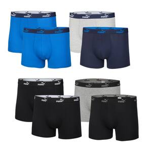 PUMA Herren-Boxershorts, 4-St.-Packg.