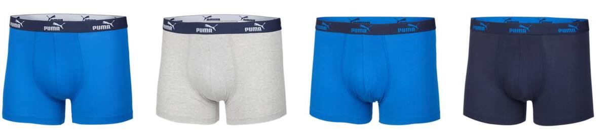 Bild 3 von PUMA Herren-Boxershorts, 4-St.-Packg.