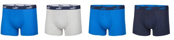 Bild 3 von PUMA Herren-Boxershorts, 4-St.-Packg.