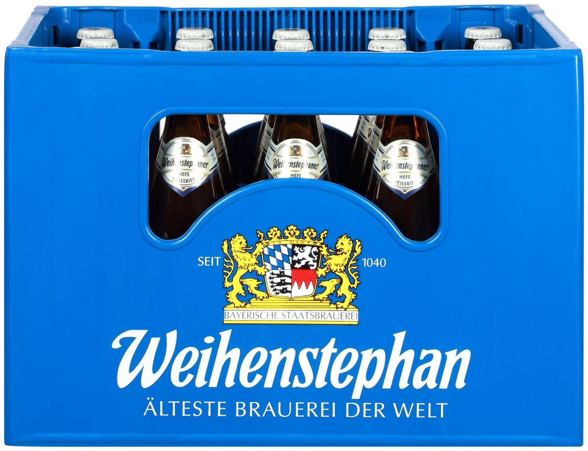 Bild 1 von WEIHENSTEPHAN Hefeweißbier, Ka. 20 x 0,5-l-Fl.