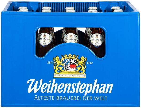 Bild 1 von WEIHENSTEPHAN Hefeweißbier, Ka. 20 x 0,5-l-Fl.