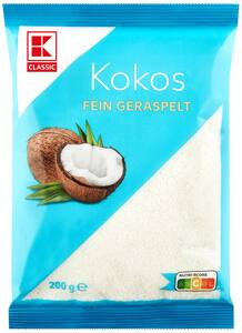 K-CLASSIC Kokosraspel, fein, 200-g-Packg.