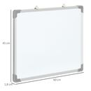 Bild 3 von Whiteboard Magnetisch Magnettafel mit 4 Markern 1 Radiergummi 10 Magnet Staffelei Wandmontage leicht