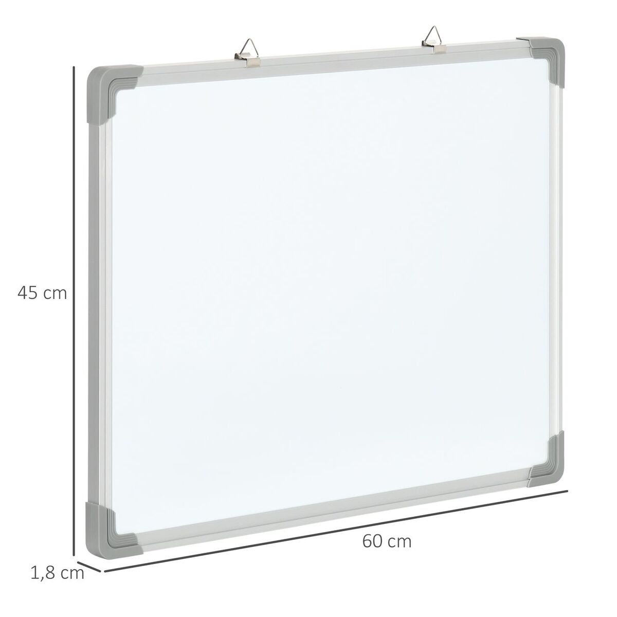 Bild 3 von Whiteboard Magnetisch Magnettafel mit 4 Markern 1 Radiergummi 10 Magnet Staffelei Wandmontage leicht