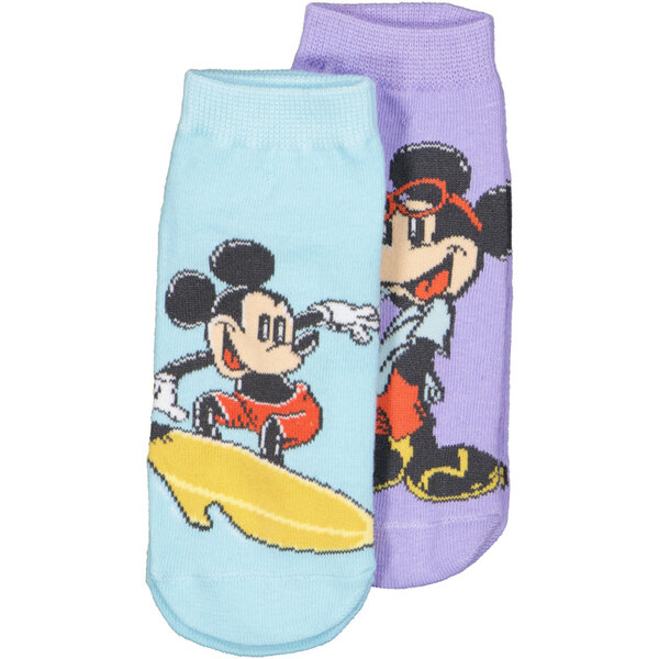 Bild 1 von Kdr Sneakersocken 3er-Pack Micky 2er-Pack, Blau, 27/30