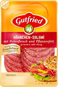 GUTFRIED Hähnchensalami, 100-g-Packg.