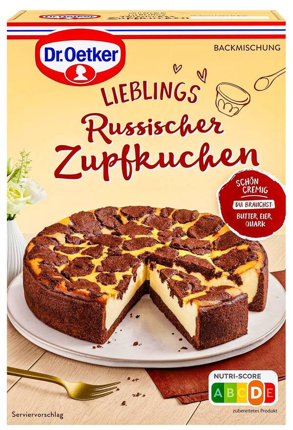 Bild 1 von DR. OETKER Kuchen-Backmischung, 385 - 670-g-Packg.