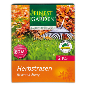 Finest Garden Herbst-Rasensaatmischung