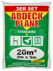 Abdeck-Planen, 3-St.-Packg.