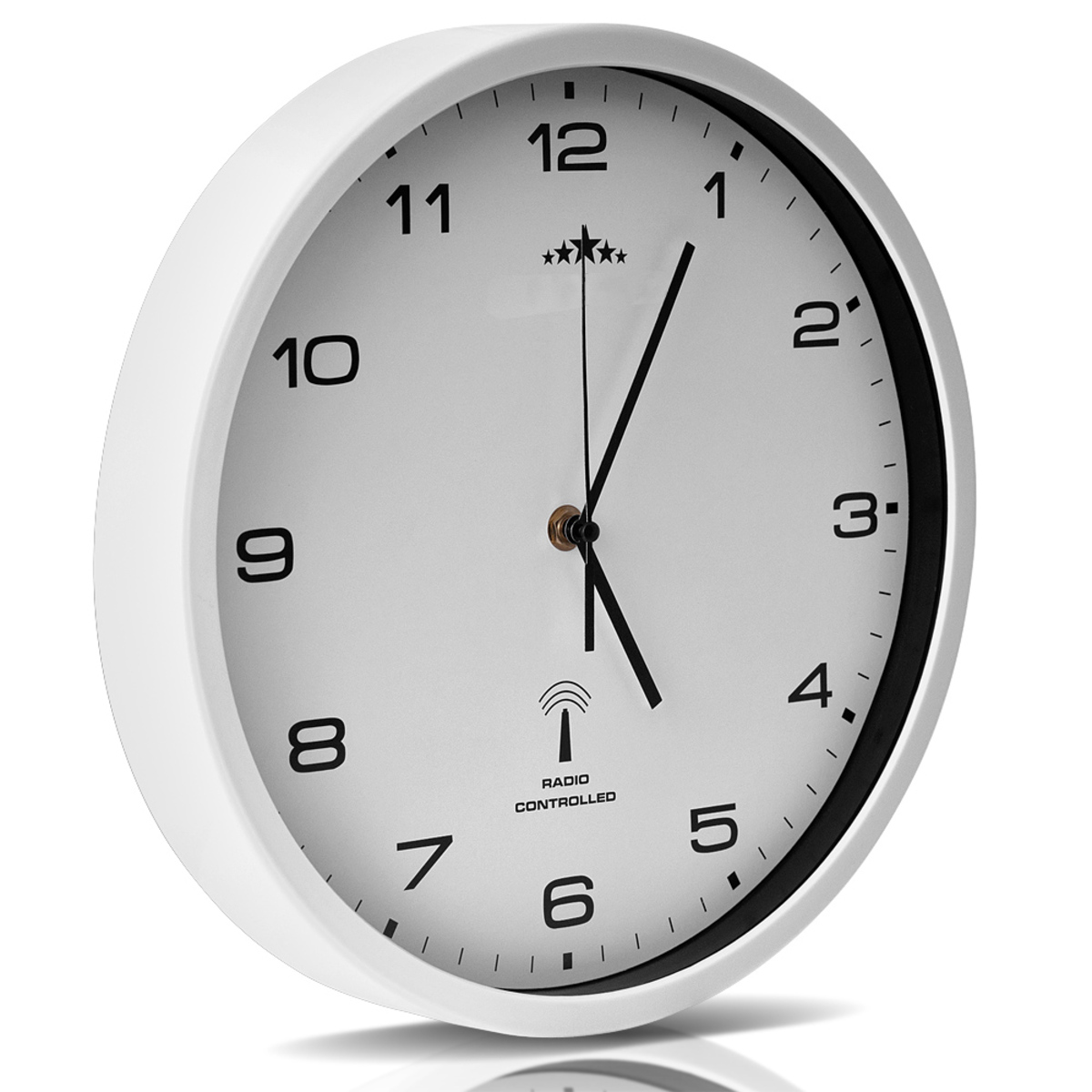 Bild 4 von Funkwanduhr Weiß Ø31cm