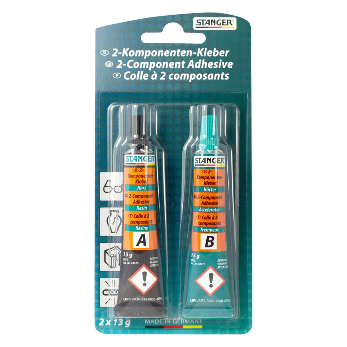 Bild 1 von Stanger 2-Komponenten-Kleber für besonders anspruchfolle Verklebungen