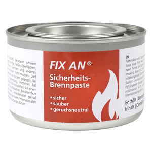 Sicherheits-Brennpaste Enthält Ethanol