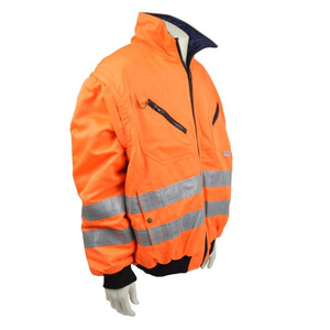 Asatex Warnschutz Pilotenjacke Größe XXL - Geprüfte B-Ware