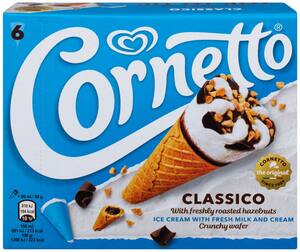 CORNETTO Waffeleis Classico, 6 St. = 540-ml-Packg.