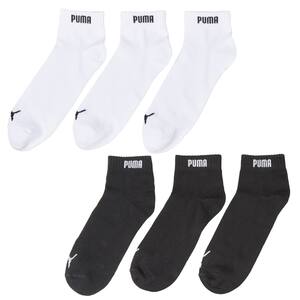 PUMA Quartersocken, 3 Paar