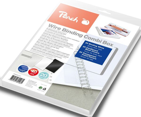 Bild 2 von Wire Binding Combi Box - 6mm - - 45 Blatt