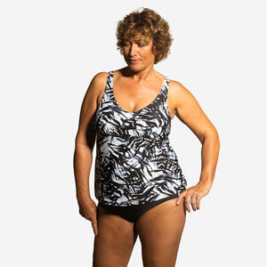 Badeanzug Tankini Aquagym Damen - Lily Boo schwarz