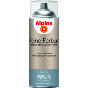 Alpina Feine Farben 'Ruhe des Nordens' graublau matt 400 ml