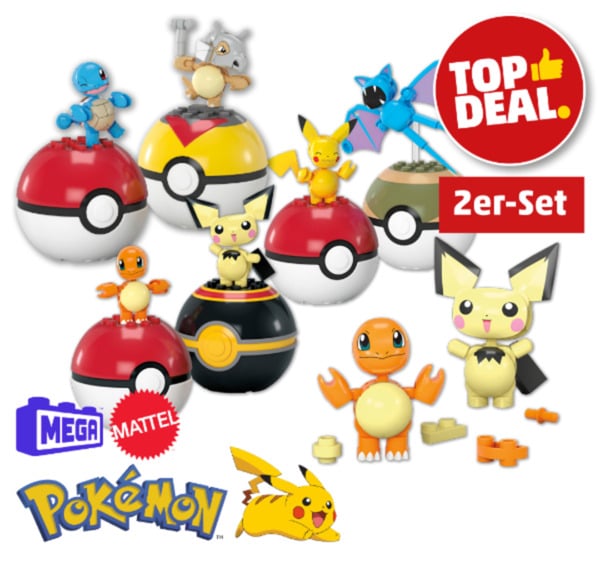 Bild 1 von MEGA / MATTEL / POKÉMON Poké-Ball-Set*