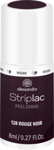 Alessandro STRIPLAC PEEL OR SOAK ROUGE NOIR -VEGAN, 8 ml