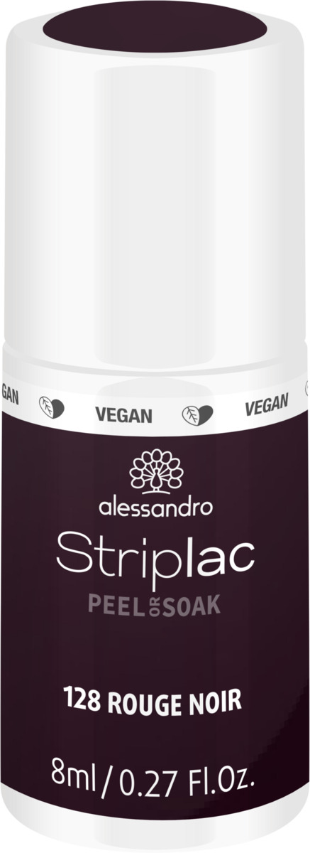 Bild 1 von Alessandro STRIPLAC PEEL OR SOAK ROUGE NOIR -VEGAN, 8 ml