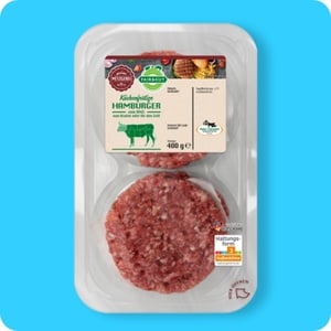 FAIR & GUT Hamburger, Vom Rind