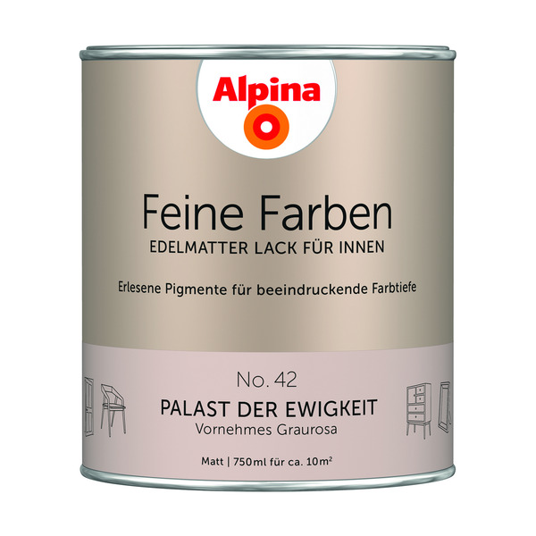 Bild 1 von Alpina Feine Farben 'Palast der Ewigkeit' cremebeige matt 750 ml