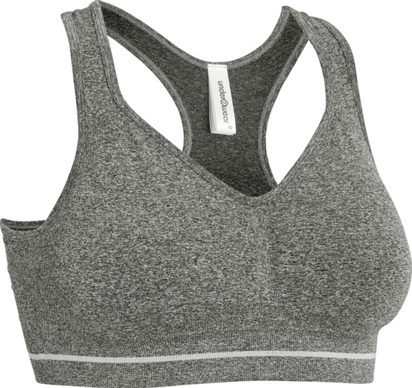 Bild 1 von IDEENWELT Soft-Bustier grau-melange Gr. XL