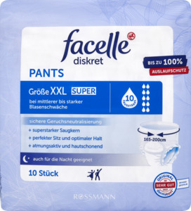 facelle diskret Pants super, Gr. XXL